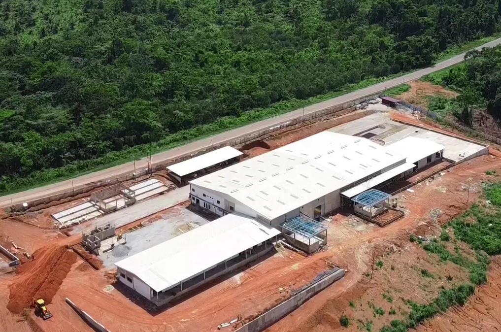 Cocoa Juice and pulp processing plant.