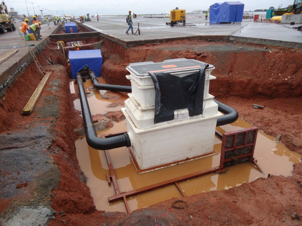 Aviation fuel pipeline.